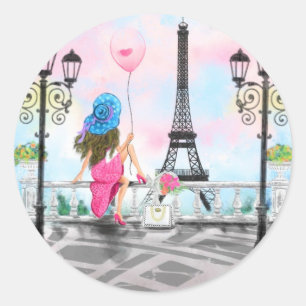 Romantic Paris Stickers
