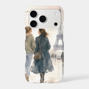 Romantic Paris Street Scene Print