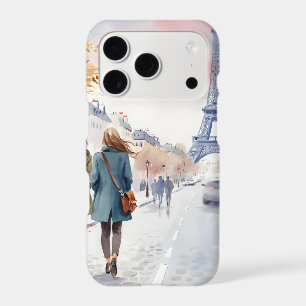 Romantic Paris Street Scene Print