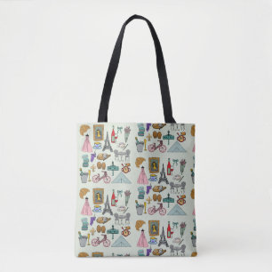 Romantic Paris Tote Bag