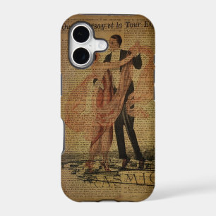 romantic Paris Waltz ballroom dancers