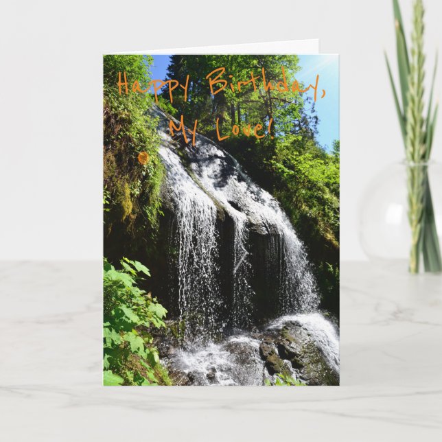 Romantic Partner Birthday Card (Front)