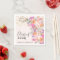 Romantic pastel wild flowers spring graduation