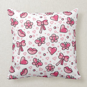 romantic pattern cushion