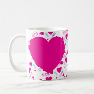 Romantic personalised gift with pic of your loved coffee mug