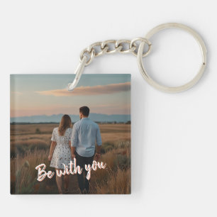 Romantic Personalised Keychain for Couples