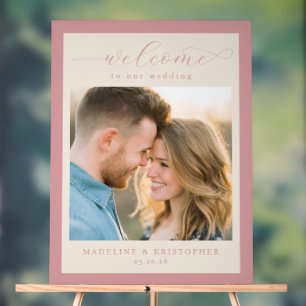 Romantic Photo Acrylic Sign