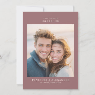 Romantic Photo Save The Date