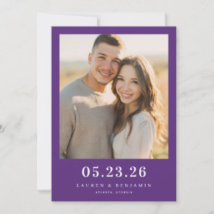 Romantic Photo Save The Date
