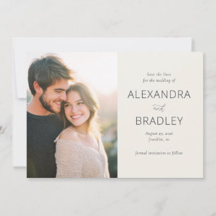 Romantic Photo Save The Date