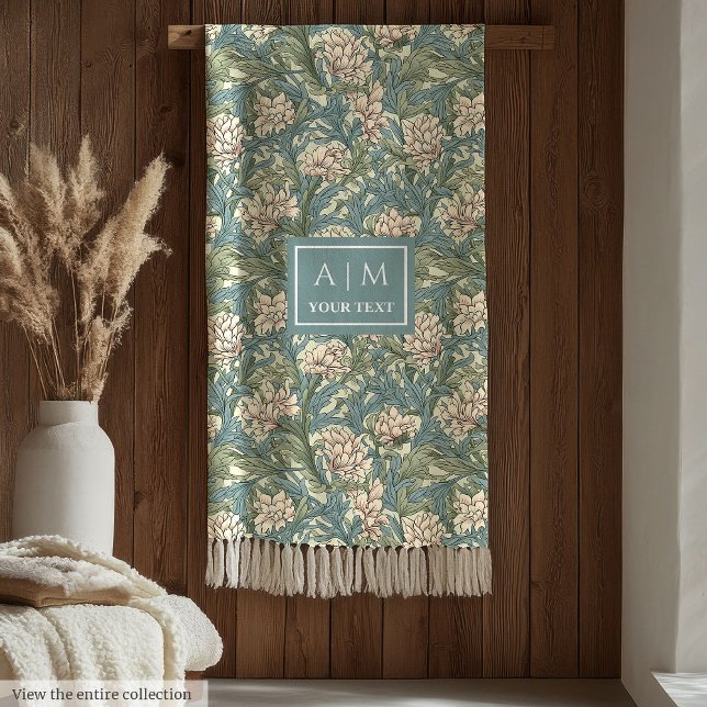 Romantic Pimpernel Morris Inspired Custom Blanket (Romantic Pimpernel Morris Inspired Custom Blanket)