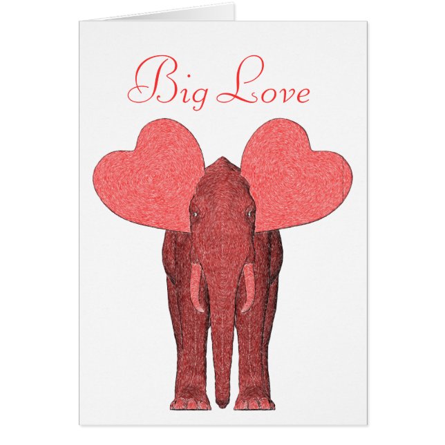 Romantic Pink Elephant (Front)