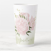 romantic pink flowers greenery