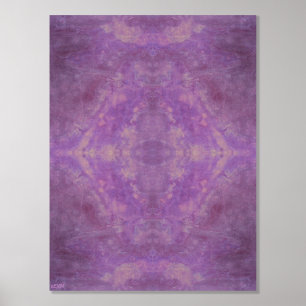 Romantic Pink Gold Foil Print