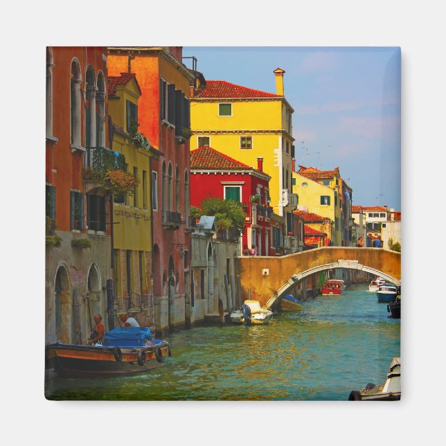 Romantic places in Venice Magnet (Front)