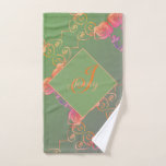 Romantic Plum Rose Bath Towel Set<br><div class="desc">Inspired by my passion for Fabergè eggs,  I designed this rose pattern you can find on dozens of custom products here at Zazzle! I'm also available for any illustration or customisation you wish,  just message me and I'll get back to you as soon as I can!</div>