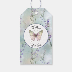 Romantic Pretty Lavender Flowers Gift Tags