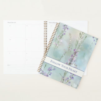 Romantic Pretty Lavender Flowers   Planner