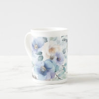 Romantic Pretty Lavender Purple White Flowers