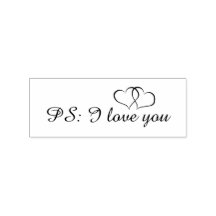 Romantic PS I Love You Hearts