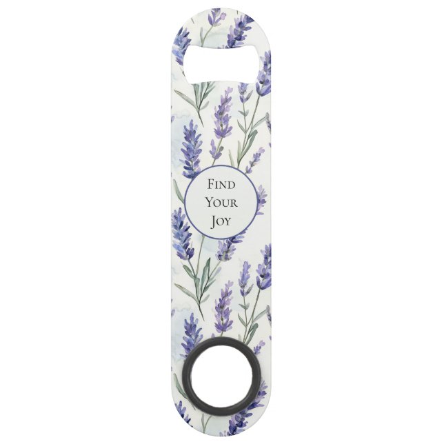 Romantic Purple Lavender Flowers Bridal Shower (Front)