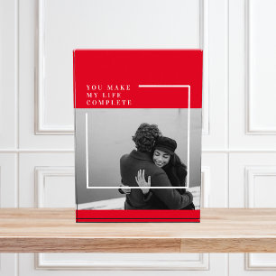 Romantic Quote and Photo Valentines Gift