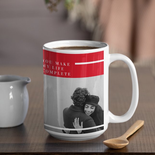 Romantic Quote and Photo | Valentines Gift Coffee Mug (Creator Uploaded)