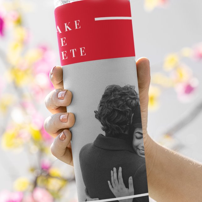 Romantic Quote and Photo | Valentines Gift Thermal Tumbler (Creator Uploaded)