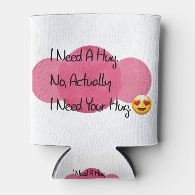 Romantic Quote Can Cooler (Front)