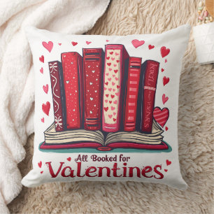 Romantic Reading Vibes Cosy Valentine Gift Cushion