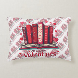 Romantic Reading Vibes Cosy Valentine Gift Decorative Cushion