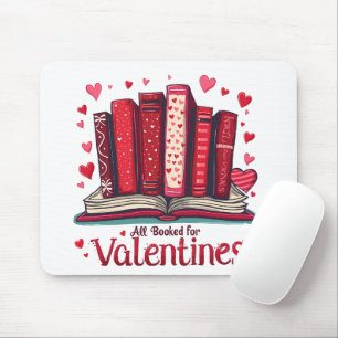 Romantic Reading Vibes Cosy Valentine Gift Mouse Pad