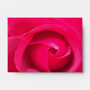 Romantic Red Pink Rose Envelopes