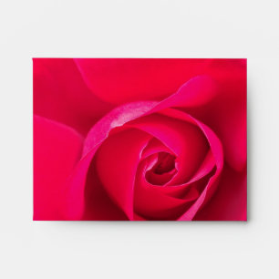 Romantic Red Pink Rose v2 Envelope