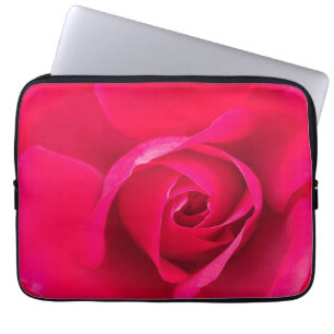 Romantic Red Pink Rose v2 Laptop Sleeve