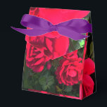 Romantic Red Rose Flower Gift  Favour Box<br><div class="desc">Romantic Red Rose Vintage Garden. Red Roses Rosery. Magnificent Red Roses bloom all summer. Lovely gift for flower lover.</div>