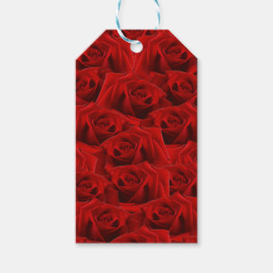 Romantic Red Rose Gift Tags