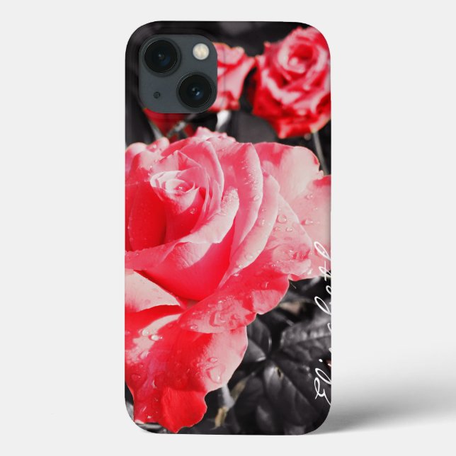 Romantic Red Roses Case-Mate iPhone Case (Back)