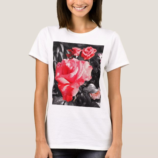 Romantic Red Roses T-Shirt (Front)