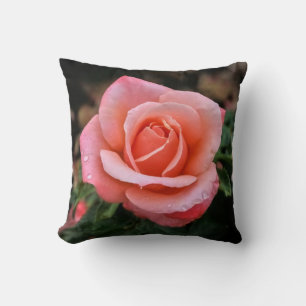 Romantic Rose Botanical Art Print Cushion