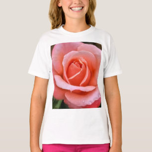 Romantic Rose Botanical Art Print T-Shirt