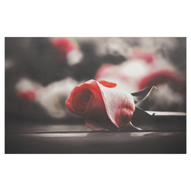 Romantic Rose Flowers Fabric (Yard)