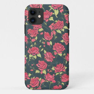 Romantic Rose Garden Case-Mate iPhone Case