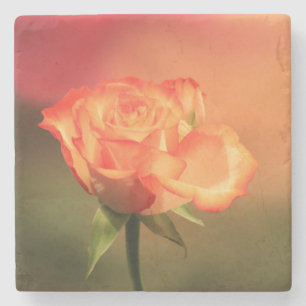 Romantic Rose Stone Coaster