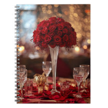 Romantic Rose Valentine Love Story Writing Journal