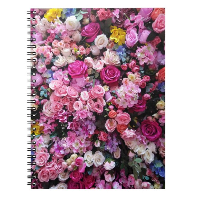 ROMANTIC ROSES NOTEBOOK (Front)