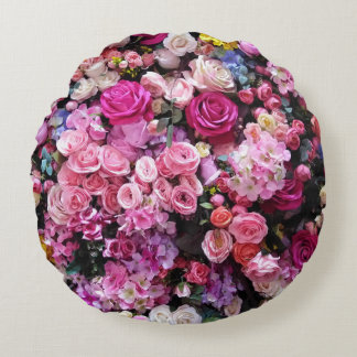 ROMANTIC ROSES ROUND CUSHION
