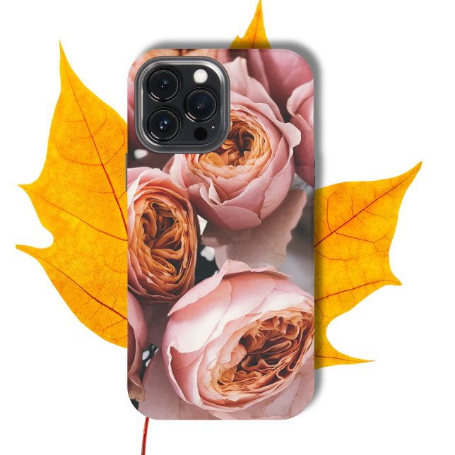 Romantic roses Rustic photography artwork iPhone Case (Creator Uploaded)