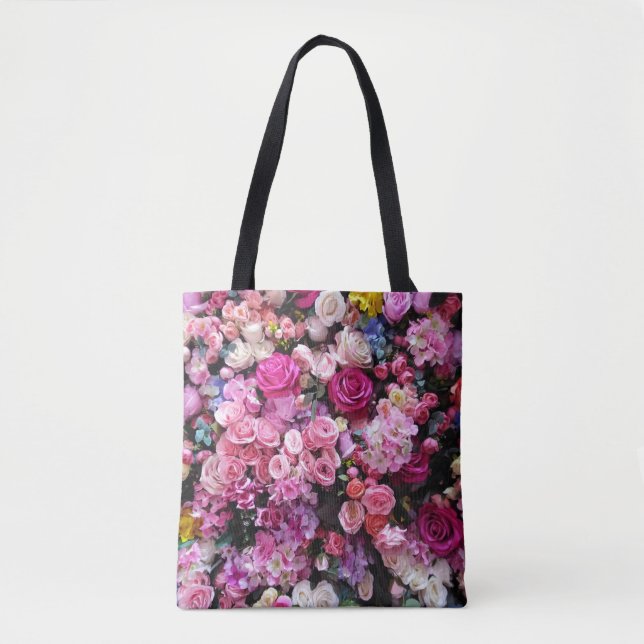 ROMANTIC ROSES TOTE BAG (Front)