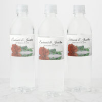 Romantic Rust Orange Rose Elegant Wedding